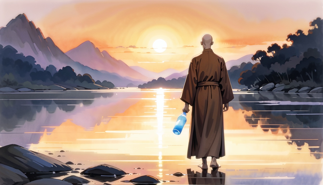 "The Hidden Spring: A Monk's Quest"