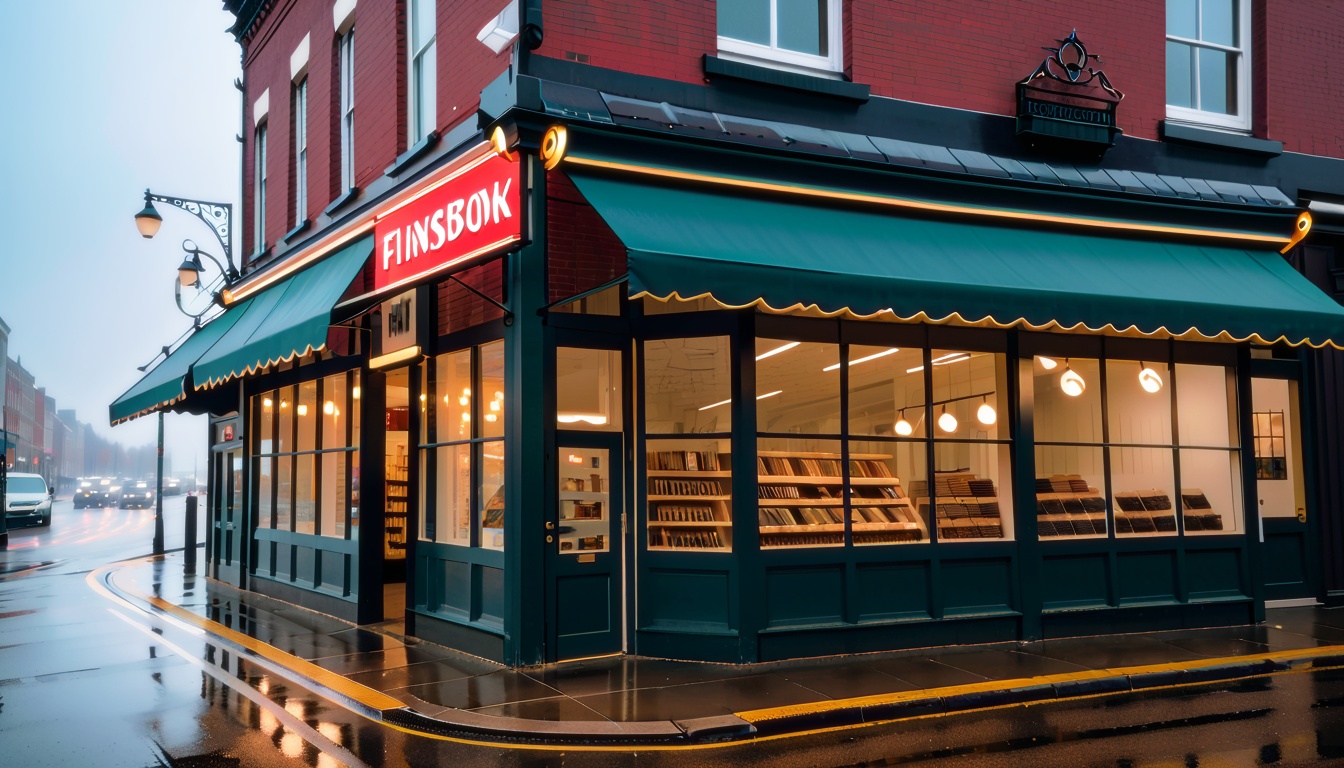"Whispers of the Rain: A Bookstore's Revival"