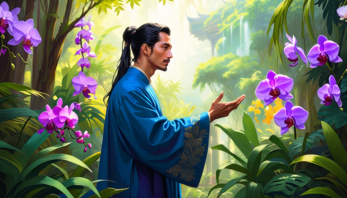 "Secrets of the Jade Dragon: A Scholar's Odyssey"