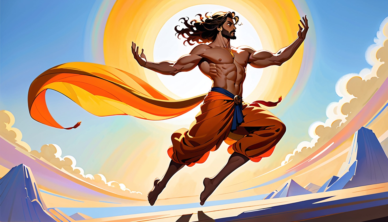 "Divine Quest: Hanuman's Heroic Journey"