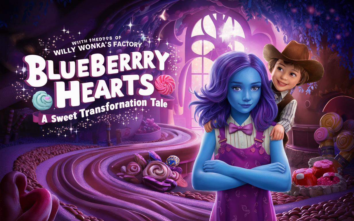 Blueberry Hearts: A Sweet Transformation Tale