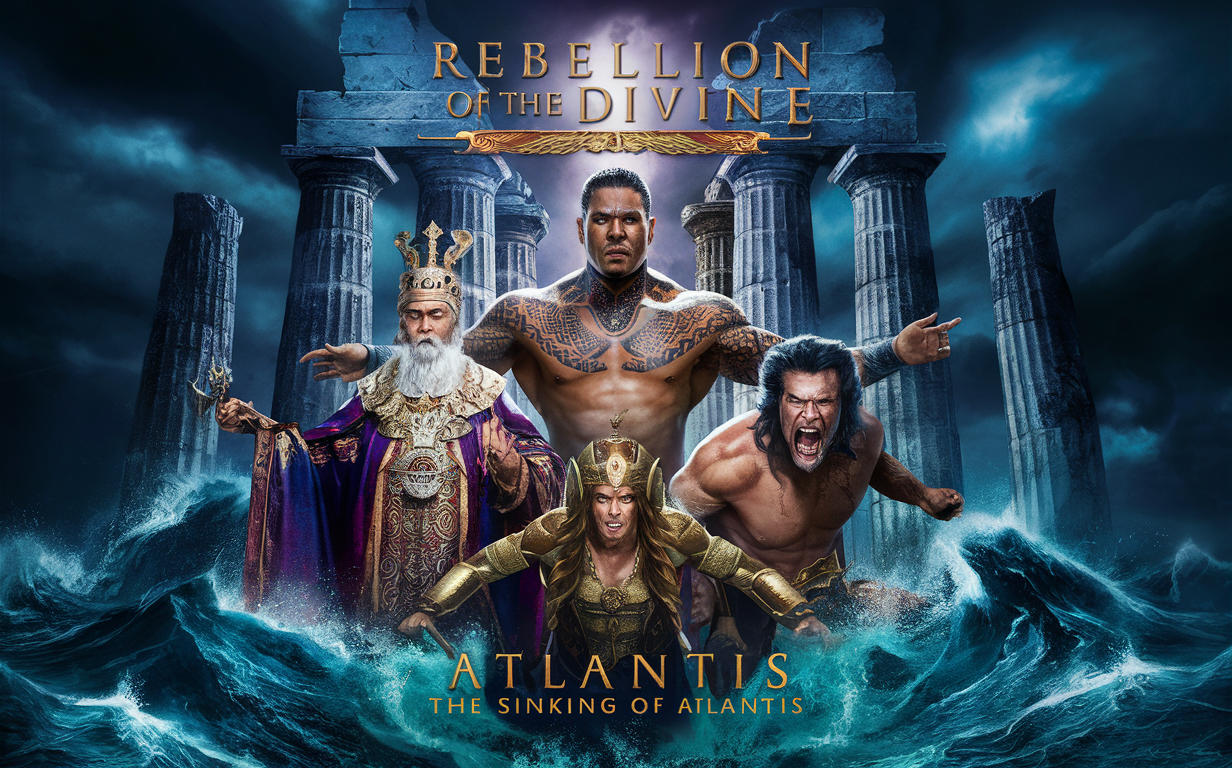 Rebellion of the Divine: The Sinking of Atlantis